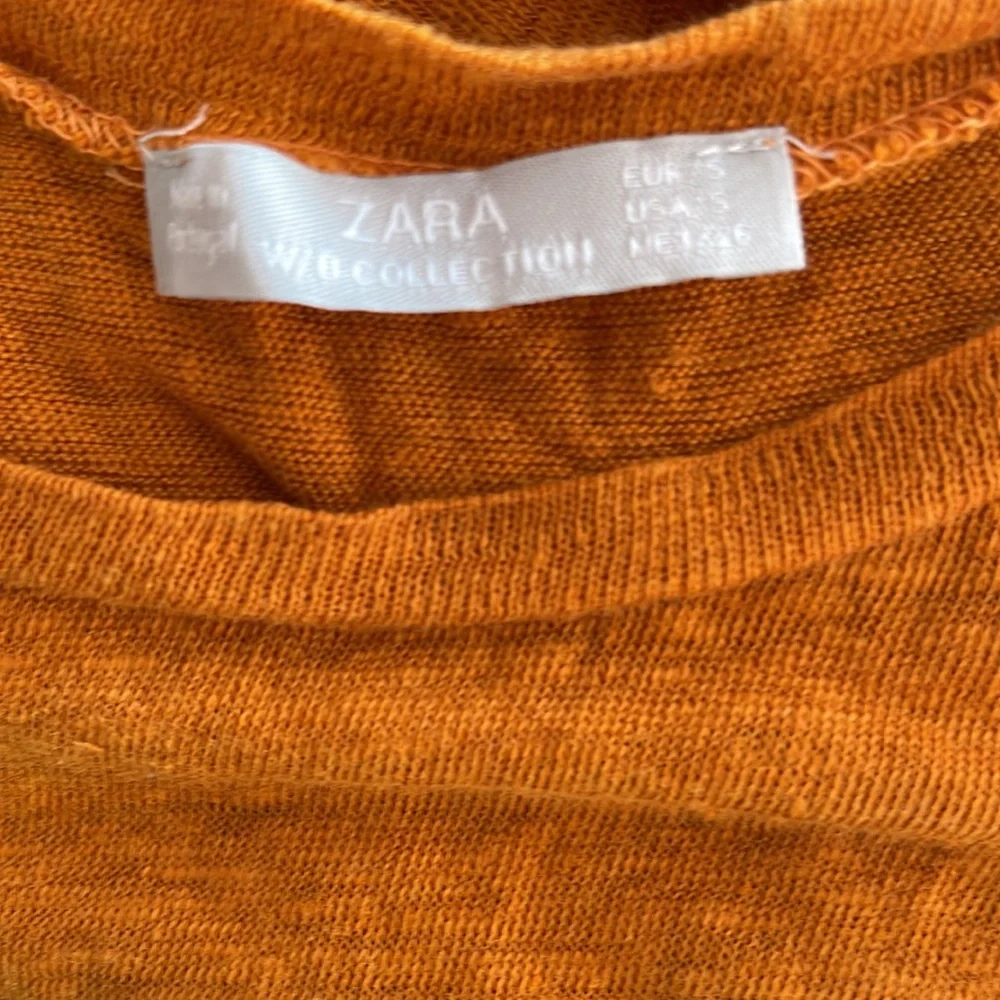 ❤️ Zara ‘I’m a 80’s Lady’ Linen Graphic Tee - Picture 7 of 13